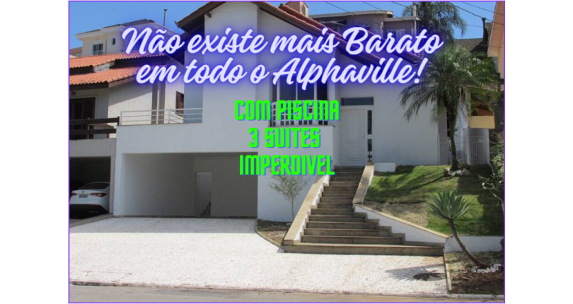 Sobrado à venda Alameda Jaú, 01, Alphaville - Imóveis à Venda