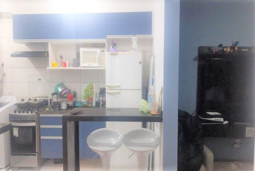 Apartamento à venda no Jaraguá na Avenida Doutor José Maneiro no Condomínio Meu Lar Jaragua