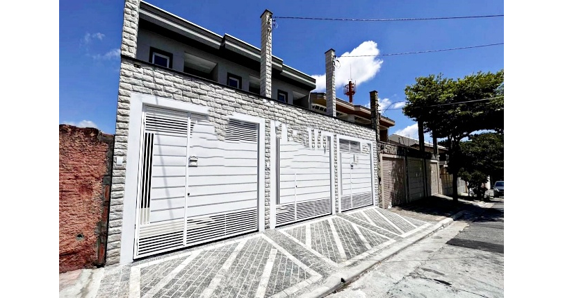  Lindo Sobrado novo à venda no Parque São Domingos na Rua Homero Sales 