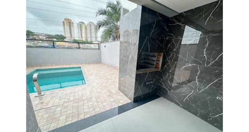 LINDO Sobrado novo á venda no Parque São Domingos na Rua Armando Martino