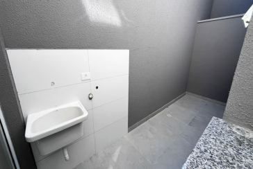Apartamento com quintal novo à venda no Bairro da Vila Mangalot na Rua Doutor Azor Montenegro 145