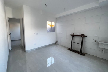 Apartamento com quintal novo à venda no Bairro da Vila Mangalot na Rua Doutor Azor Montenegro 145