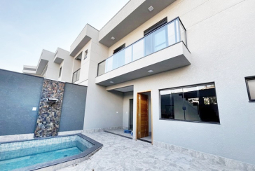 BELO Sobrado novo à venda no Bairro do Parque São Domingos na Avenida Joaquim de Magalhães 157