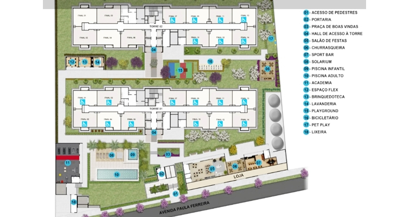Apartamento em construção à venda no Bairro da Vila Pirituba na Avenida Paula Ferreira 3719