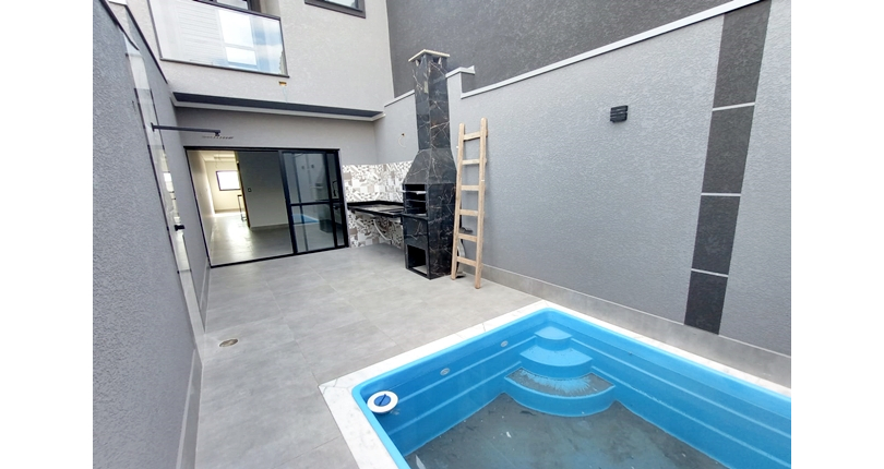  Sobrado novo à venda no Bairro do Jardim Vista Linda na Rua Alto Taquari 36