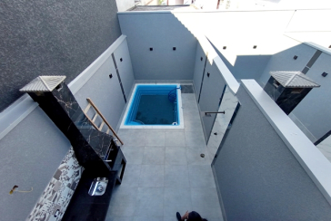 Sobrado novo à venda no Bairro do Jardim Vista Linda na Rua Alto Taquari 32