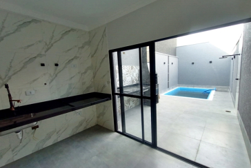 Sobrado novo à venda no Bairro do Jardim Vista Linda na Rua Alto Taquari 32