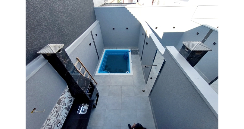 BELO Sobrado novo à venda no Bairro do Jardim Vista Linda na Rua Alto Taquari 34,