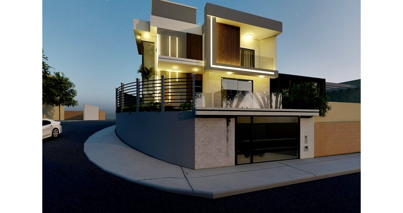 Sobrado em construção à venda em Cajamar no Bairro dos Portais (Polvilho) 