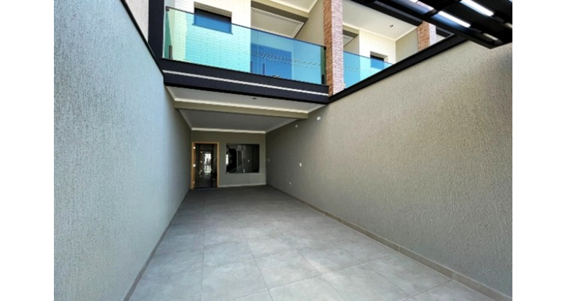 Sobrado novo à venda no Bairro do Jardim Felicidade (Zona Oeste) na Rua Rosálio José da Conceição 473,