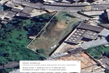 Terreno à venda em Barueri no Bairro do Jardim Califórnia na Rua Saracura,