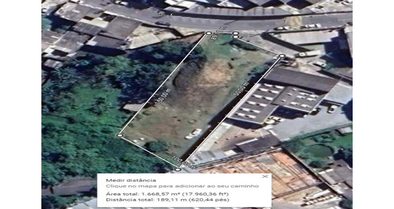 Terreno à venda em Barueri no Bairro do Jardim Califórnia na Rua Saracura,