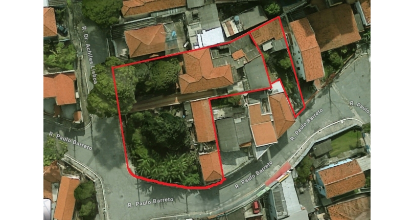 Terreno à venda no Bairro da Vila Barreto na Rua Doutor Achiles Lisboa,