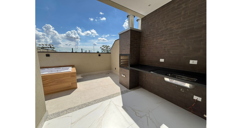 Lindo Sobrado Alto Requinte novo à venda no Bairro do Parque São Domingos na Rua Waltrudes Correa 634, 