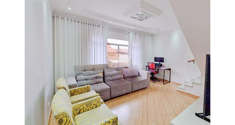 Belo Sobrado à venda no Bairro do Parque Nações Unidas na Rua Antônio de Cabezon