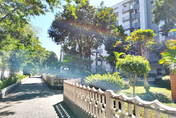 Apartamento à venda no Bairro do Jardim Santa Mônica na Avenida Santa Monica 593, no Condomínio Edifício Parque Residencial Santa Monica