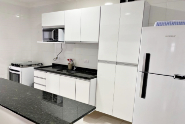 Apartamento à venda na Praia Grande no Bairro Real na Avenida Presidente Castelo Branco 16080, no Condomínio Edifício Água Marinha 