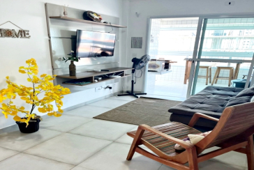 Apartamento à venda na Praia Grande no Bairro Real na Avenida Presidente Castelo Branco 16080, no Condomínio Edifício Água Marinha 