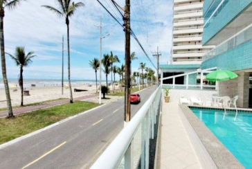 Apartamento à venda na Praia Grande no Bairro Real na Avenida Presidente Castelo Branco 16080, no Condomínio Edifício Água Marinha 