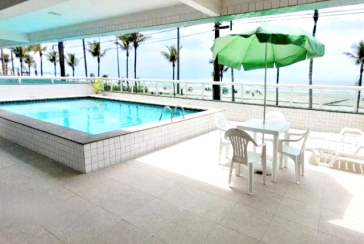 Apartamento à venda na Praia Grande no Bairro Real na Avenida Presidente Castelo Branco 16080, no Condomínio Edifício Água Marinha 