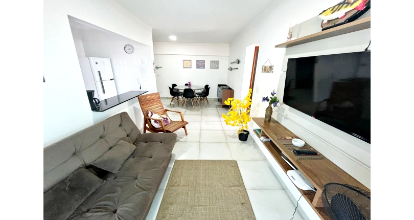 Apartamento à venda na Praia Grande no Bairro Real na Avenida Presidente Castelo Branco 16080, no Condomínio Edifício Água Marinha 