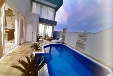 Belo Sobrado à venda em Bragança Paulista no Bairro do Condomínio Portal da Serra 