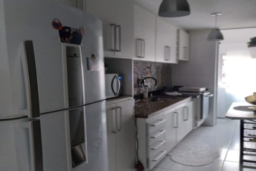 Belo Apartamento à venda no Bairro da Vila Mangalot na Rua Manoel Lopes da Cunha 117, no Condomínio Edifício Bela Vista