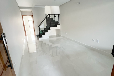 Belíssimo Sobrado novo à venda no Bairro do Parque Maria Domitila na Rua Domingos de Magalhães 78,