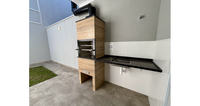 Belo Sobrado novo à venda no Bairro do Jardim Líbano na Rua Professor Araújo Coelho 393