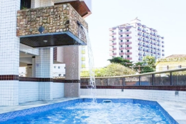 Belo Apartamento à venda na Praia Grande no Bairro Nova Mirim na Rua Primeiro de Maio 34, no Condomínio Joao Maria Orisaka