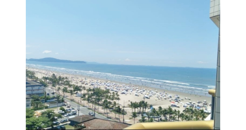 Belo Apartamento à venda na Praia Grande no Bairro Nova Mirim na Rua Primeiro de Maio 34, no Condomínio Joao Maria Orisaka