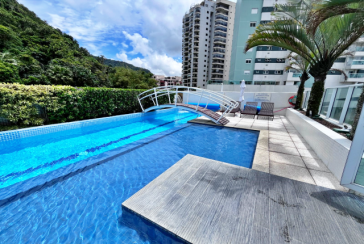 Belo Apartamento à venda no Guarujá no Bairro Enseada na Rua Inácio Miguel Stéfano 253