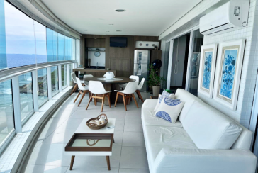 Belo Apartamento à venda no Guarujá no Bairro Enseada na Rua Inácio Miguel Stéfano 253