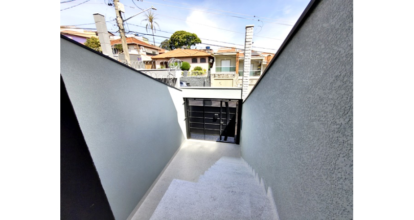 Lindo Sobrado novo à venda no Bairro do Jardim Maristela na Rua Coronel Augusto Machado 330