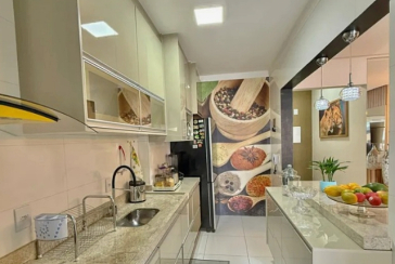 Apartamento à venda na Praia Grande no Bairro do Boqueirão na Rua Jaú 1352