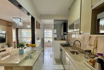 Apartamento à venda na Praia Grande no Bairro do Boqueirão na Rua Jaú 1352