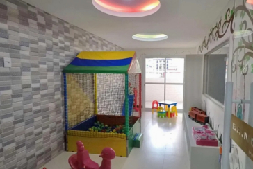 Apartamento à venda na Praia Grande no Bairro do Boqueirão na Rua Jaú 1352