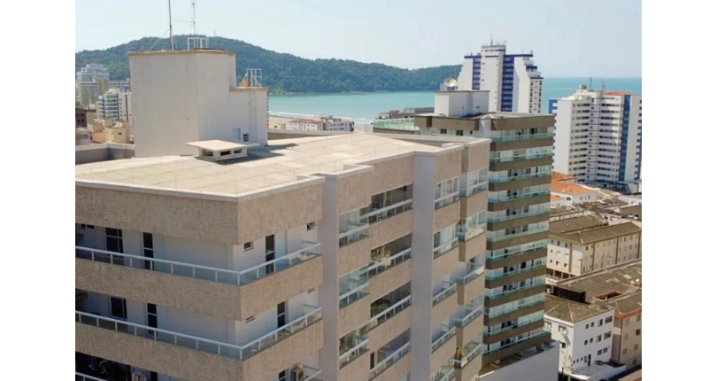 Apartamento à venda na Praia Grande no Bairro do Boqueirão na Rua Jaú 1352