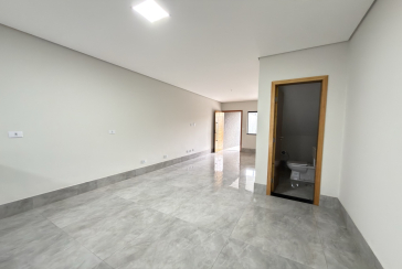 Sobrado novo com conceito aberto à venda no Bairro do Parque São Domingos na Avenida Joaquim de Magalhães 155