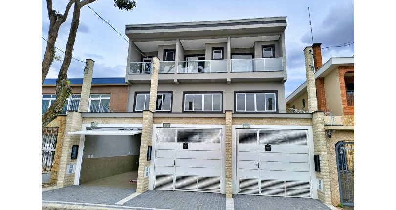 Sobrado novo à venda no Bairro do Jardim Felicidade (Zona Oeste) na Rua Elias Vitorino de Souza 240,